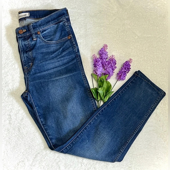 Madewell Denim - Madewell Medium Wash 9” High-Rise Skinny Jean - 29